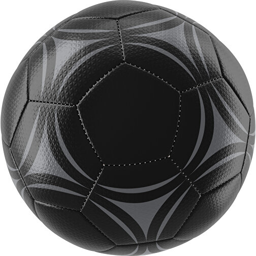 Fußball Platinum 30-Panel-Matchball - Individuell Bedruckt Und Handgenäht , schwarz / dunkelgrau, PU, 4-lagig, , Bild 1