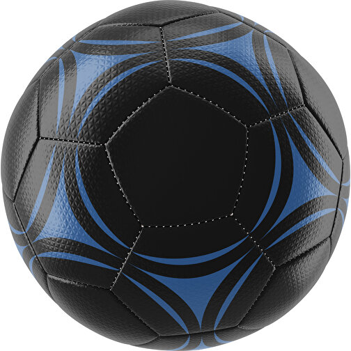 Fußball Platinum 30-Panel-Matchball - Individuell Bedruckt Und Handgenäht , schwarz / dunkelblau, PU, 4-lagig, , Bild 1