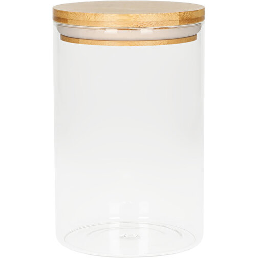 Glasbehälter 'Bamboo', 1,6 L , transparent, Glas, 19,00cm (Höhe), Bild 1