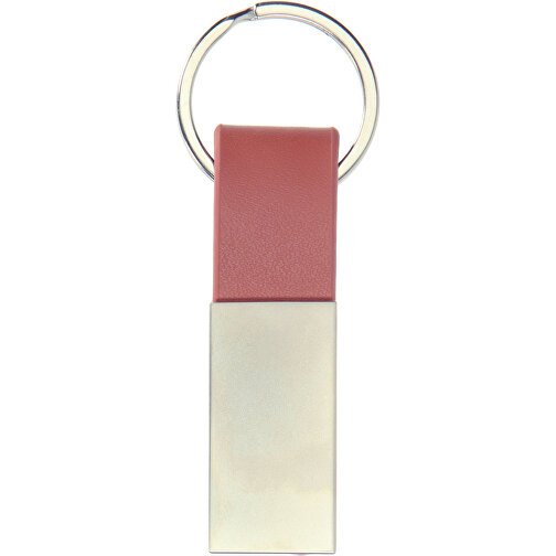 Schlüsselanhänger 'Cardiff' Rechteckig , braun, Metall, 6,50cm x 0,50cm x 2,00cm (Länge x Höhe x Breite), Bild 1