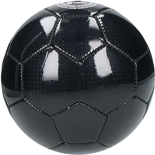 Fußball 'Carbon', Klein , anthrazit, Kunststoff, , Bild 1