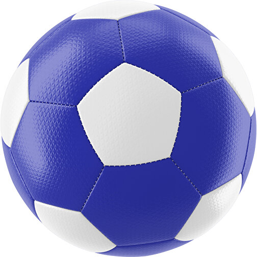 Fußball Platinum 32-Panel-Matchball - Individuell Bedruckt Und Handgnäht , blau / weiß, PU, 4-lagig, , Bild 1