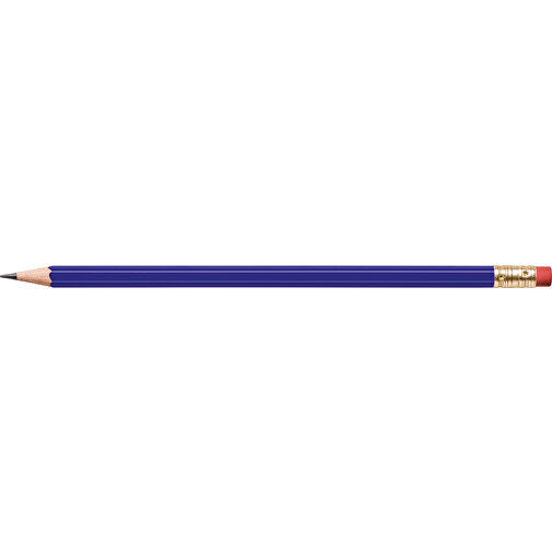 STAEDTLER Bleistift Hexagonal Mit Radiertip , Staedtler, blau, Holz, 18,70cm x 0,80cm x 0,80cm (Länge x Höhe x Breite), Bild 3