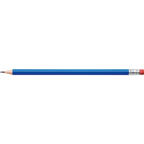 STAEDTLER Bleistift Rund Mit Radiertip , Staedtler, blau, Holz, 18,70cm x 0,80cm x 0,80cm (Länge x Höhe x Breite), Bild 3