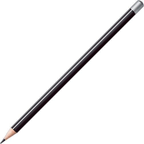 STAEDTLER Bleistift Rund Mit Tauchkappe , Staedtler, schwarz, Holz, 17,70cm x 0,80cm x 0,80cm (Länge x Höhe x Breite), Bild 2