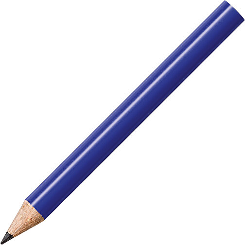 STAEDTLER Bleistift Rund, Halbe Länge , Staedtler, blau, Holz, 8,70cm x 0,80cm x 0,80cm (Länge x Höhe x Breite), Bild 2