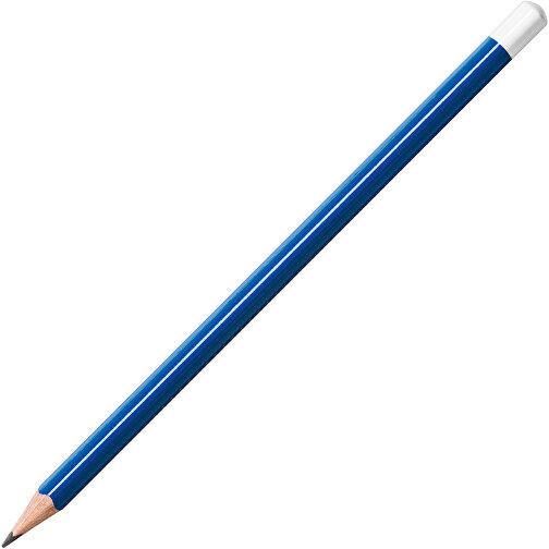 STAEDTLER Bleistift In Dreikantform Mit Tauchkappe , Staedtler, blau, Holz, 17,60cm x 0,90cm x 0,90cm (Länge x Höhe x Breite), Bild 2