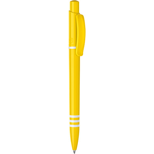 Kugelschreiber Tropic Colour Hardcolour , gelb, ABS, 13,80cm (Höhe), Bild 1