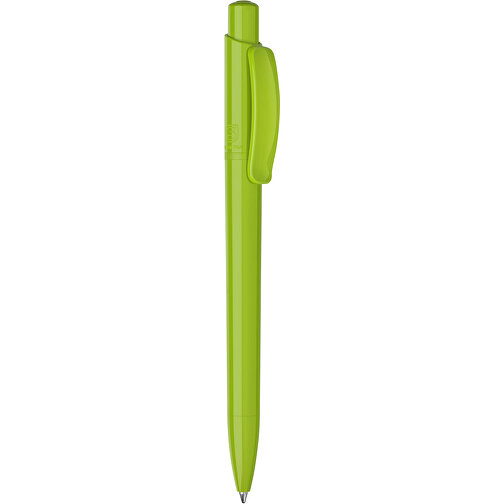Kugelschreiber Kamal Total Hardcolour , hellgrün, ABS, 13,80cm (Höhe), Bild 1