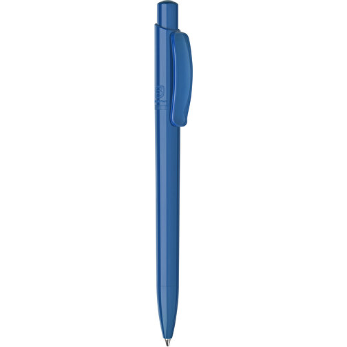 Kugelschreiber Kamal Total Hardcolour , blau, ABS, 13,80cm (Höhe), Bild 1