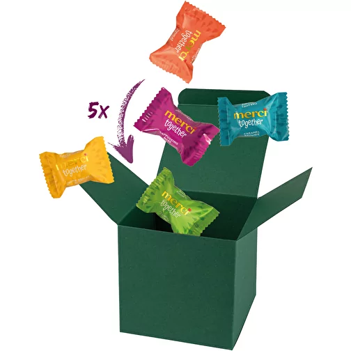 Color Merci razem Box - ciemna zielen, Obraz 1