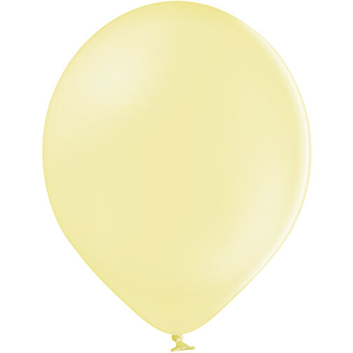 Standardluftballon Klein , lemon, Naturkautschuk, , Bild 1