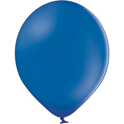 Standardluftballon Klein , royalblau, Naturkautschuk, , Bild 1