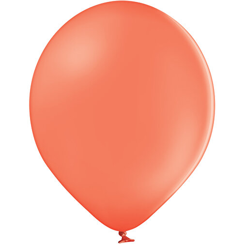 Standardluftballon , coral, Naturkautschuk, , Bild 1