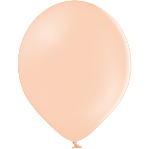 Standardluftballon , peach cream, Naturkautschuk, , Bild 1