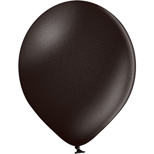 Metallicluftballon In Kleinstmengen , schwarz, Naturkautschuk, , Bild 1