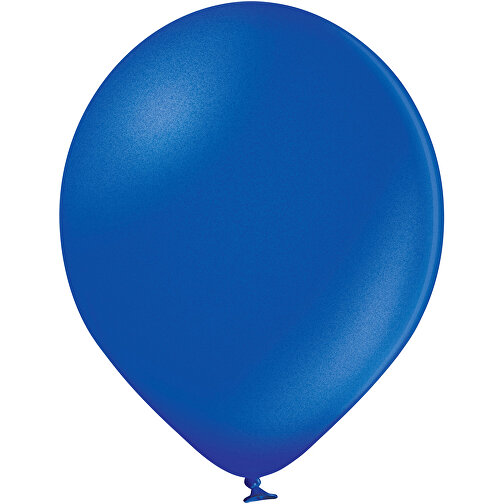 Metallicluftballon In Kleinstmengen , royalblau, Naturkautschuk, , Bild 1