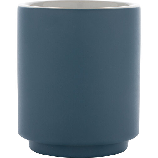 Stapelbare Keramiktasse, Blau , blau, Keramik, 6,80cm x 8,00cm (Länge x Höhe), Bild 4