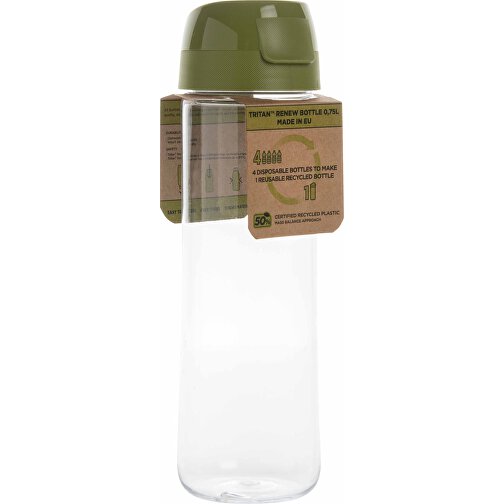 Tritan™ Renew 0,75L Flasche Made In EU, Grün , grün, Tritan, 25,00cm (Höhe), Bild 7