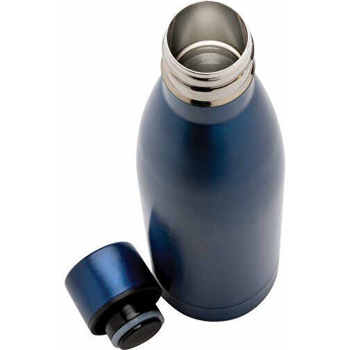 RCS Recycelte Stainless Steel Solid Vakuum-Flasche, Blau , blau, Rostfreier Stahl - recycelt, 26,00cm (Höhe), Bild 4