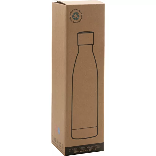 Bouteille iso couleur pleine en acier inoxydable recyclé RCS, Image 7