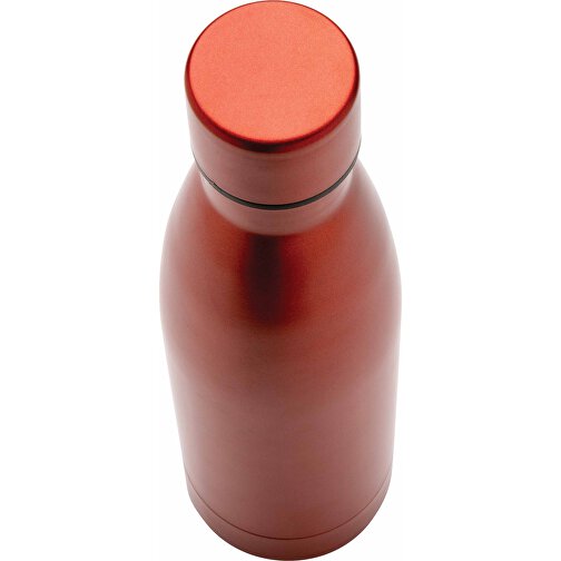 RCS Recycelte Stainless Steel Solid Vakuum-Flasche, Rot , rot, Rostfreier Stahl - recycelt, 26,00cm (Höhe), Bild 3