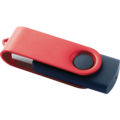 USB 3.0  Schwarzer Memorystick , rot MB , 32 GB , ABS, Aluminum MB , 10 - 30 MB/s MB , 5,60cm x 1,00cm x 2,00cm (Länge x Höhe x Breite), Bild 1