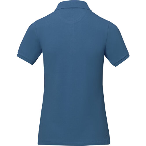 Calgary Poloshirt Für Damen , tech blue, Piqué Strick  Baumwolle, 200 g/m2, L, , Bild 4