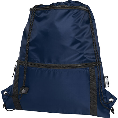 Adventure recycled insulated drawstring bag 9L, Imagen 1