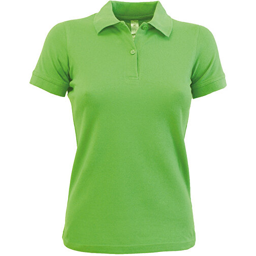 Safran Pure-Women Polo , B&C, real grün, 100 % Baumwolle, XS, , Bild 1