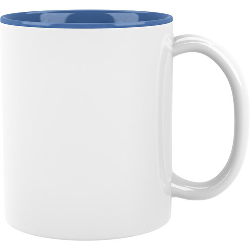 Sublimations Tasse , weiß / blau, Keramik, 9,50cm (Höhe), Bild 1