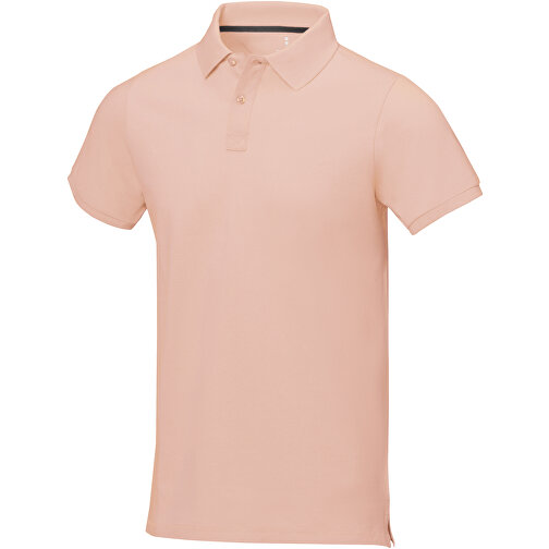 Calgary Poloshirt Für Herren , pale blush pink, Piqué Strick 100% BCI Baumwolle, 200 g/m2, XXL, , Bild 1