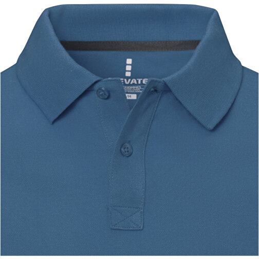 Calgary Poloshirt Für Herren , tech blue, Piqué Strick 100% BCI Baumwolle, 200 g/m2, 3XL, , Bild 5