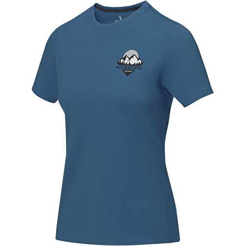 Nanaimo – T-Shirt Für Damen , tech blue, Single jersey Strick 100% BCI Baumwolle, 160 g/m2, XL, , Bild 2