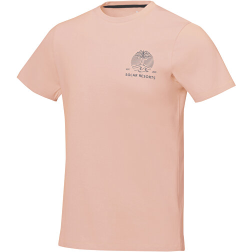 Nanaimo T-Shirt Für Herren , pale blush pink, Single jersey Strick 100% BCI Baumwolle, 160 g/m2, L, , Bild 2