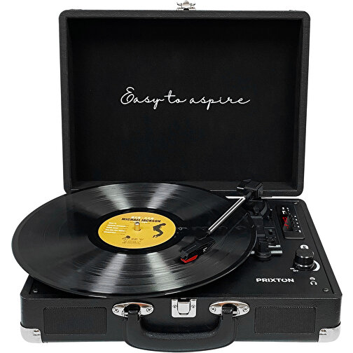 Prixton VC400 Vinyl MP3 Player , schwarz, Kunststoff, 35,00cm x 25,50cm x 13,00cm (Länge x Höhe x Breite), Bild 2