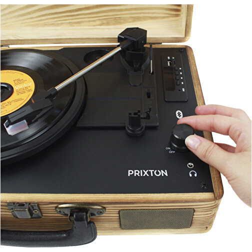 Prixton VC400 Vinyl MP3 Player , holz, Kunststoff, 35,00cm x 25,50cm x 13,00cm (Länge x Höhe x Breite), Bild 4