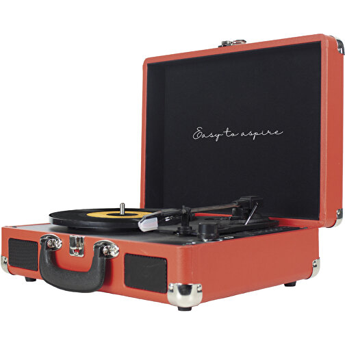 Prixton VC400 Vinyl MP3 Player , rot, Kunststoff, 35,00cm x 25,50cm x 13,00cm (Länge x Höhe x Breite), Bild 1