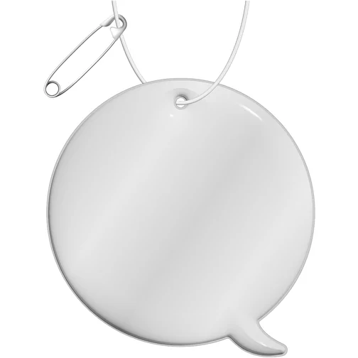 Attache réfléchissante RFX™ en TPU en forme de mémo, Image 1
