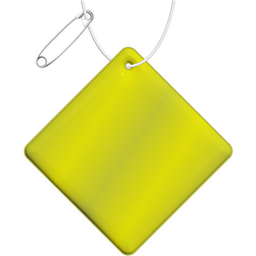 Colgador de PVC reflectante en forma de diamante pequeño 'RFX™', Imagen 1