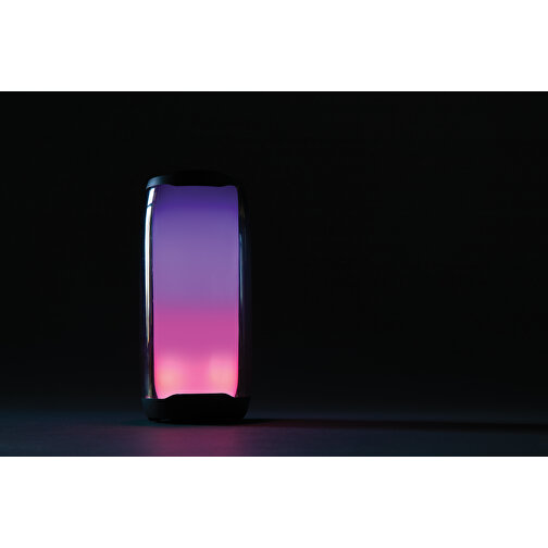 Lightboom 10W Lautsprecher Aus RCS Recyceltem Kunststoff, Schwarz , schwarz, ABS - recycelt, 21,00cm (Höhe), Bild 11
