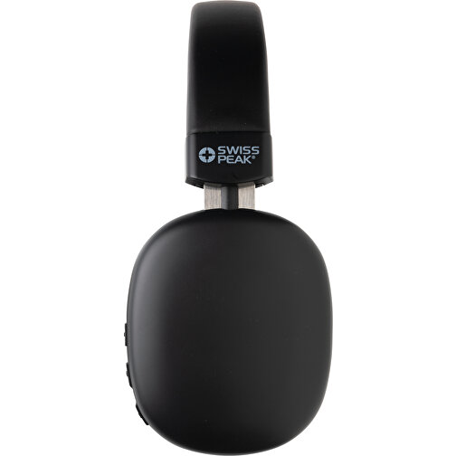Swiss Peak Pro Wireless Headphone, Schwarz , schwarz, ABS, 18,10cm x 20,30cm (Länge x Höhe), Bild 2