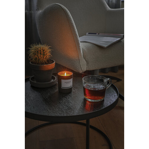 Ukiyo Kleine Parfümierte Kerze Im Glas, Schwarz , schwarz, Glas, 8,40cm (Höhe), Bild 4