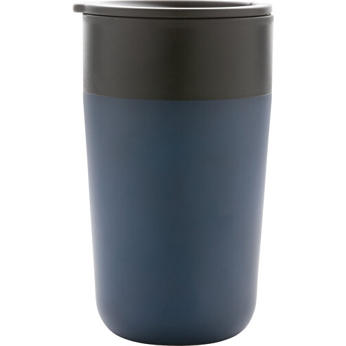 GRS Recycelte PP Und Stainless Steel Tasse Mit Griff, Navy Blau , navy blau, Polypropylen - recycelt, 12,80cm x 15,20cm (Länge x Höhe), Bild 4