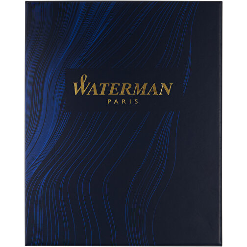 Waterman Duo Pen Geschenkbox , dunkelblau, Karton, 20,40cm x 4,00cm x 16,40cm (Länge x Höhe x Breite), Bild 3