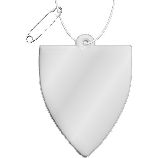 RFX™ badgeformet reflekterende hanger i TPU, Billede 1