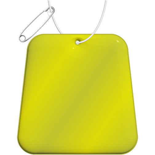 Attache réfléchissante RFX™ en PVC en forme de trapèze, Image 1