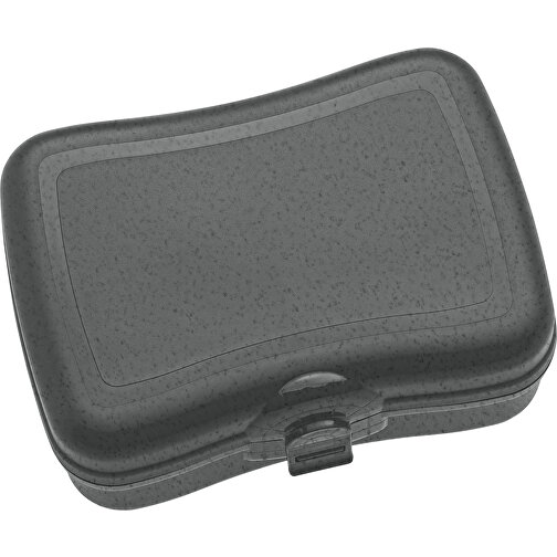 BASIC Lunchbox , Koziol, nature ash grey, Organic Bio-Circular, 16,80cm x 6,60cm x 12,20cm (Länge x Höhe x Breite), Bild 1