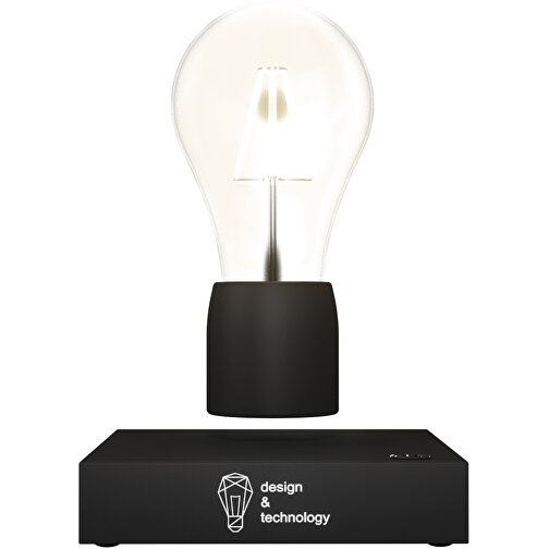 SCX.design F20 Schwebende Lampe , schwarz, ABS Kunststoff, Gummi, 12,00cm x 16,00cm x 12,00cm (Länge x Höhe x Breite), Bild 3