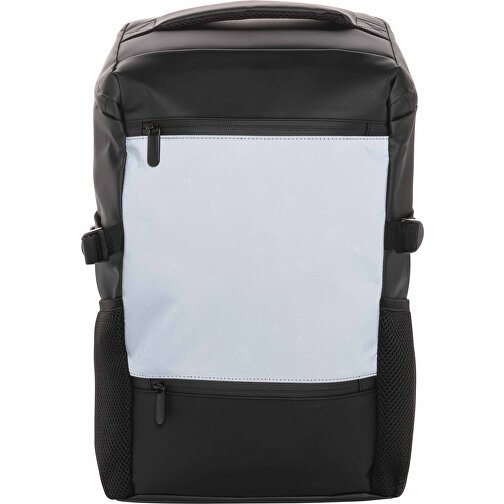 PU 15.6' laptop rygsæk, nem adgang, høj synlighed, Billede 3